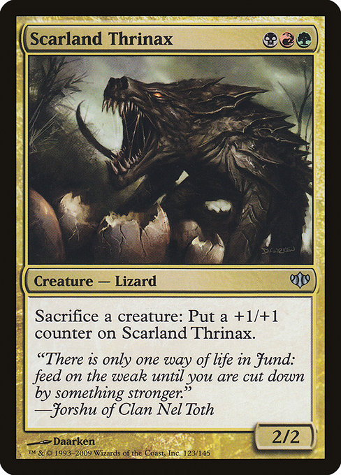Scarland Thrinax - Conflux Uncommon Card