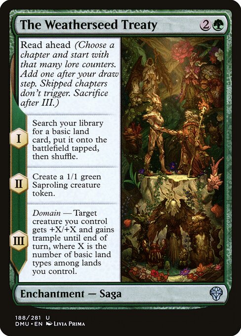 The Weatherseed Treaty - Dominaria United Uncommon Card