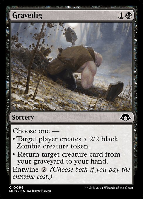 Gravedig - Modern Horizons 3 Common Card