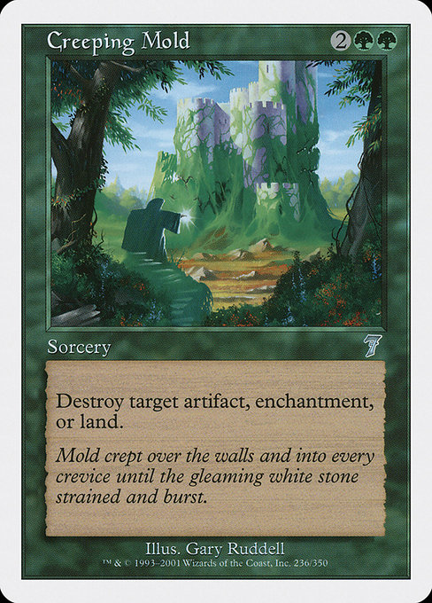 Creeping Mold - Seventh Edition Uncommon Card