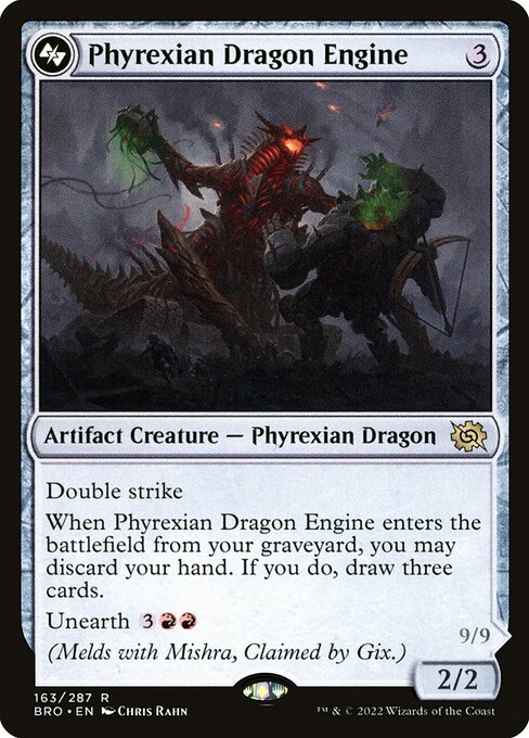 Phyrexian Dragon Engine - The Brothers' War Rare Card