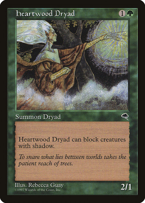 Heartwood Dryad - Tempest Common Card