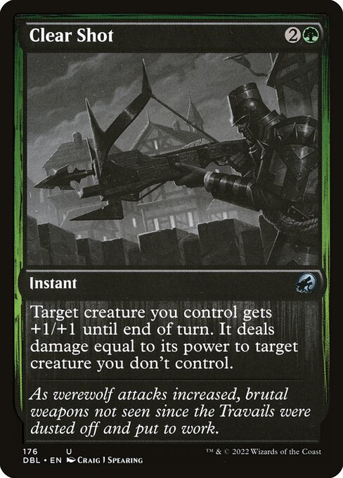 Clear Shot - Innistrad: Double Feature Uncommon Card