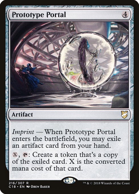 Prototype Portal - Commander 2018 Rare Card