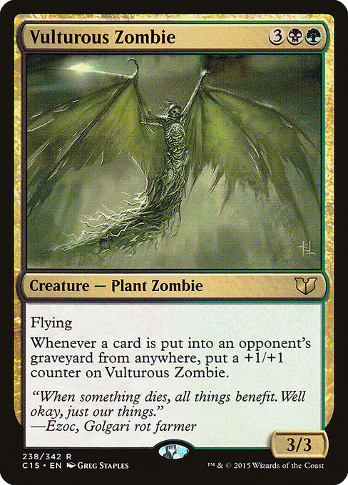 Vulturous Zombie - Commander 2015 Rare Card
