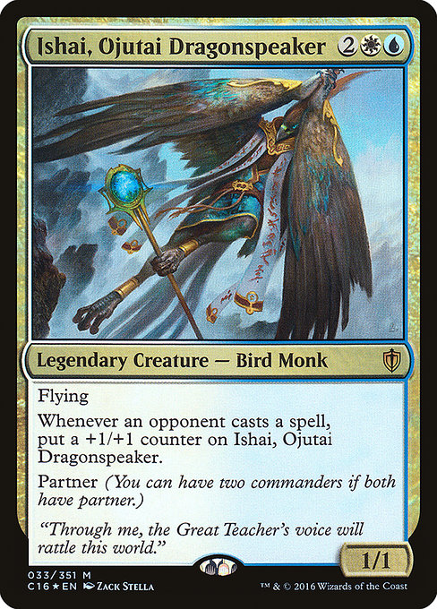 Ishai, Ojutai Dragonspeaker - Commander 2016 Mythic Card