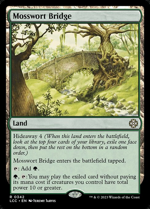 Mosswort Bridge - The Lost Caverns of Ixalan Commander Rare Card