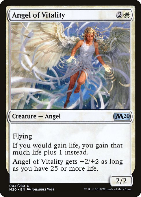 Angel of Vitality - Core Set 2020 Uncommon Card