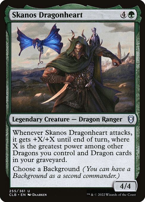 Skanos Dragonheart - Commander Legends: Battle for Baldur's Gate Uncommon Card