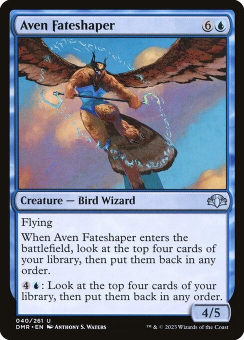 Aven Fateshaper - Dominaria Remastered Uncommon Card