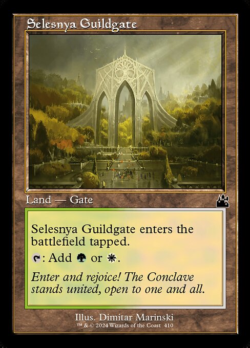 Selesnya Guildgate - Ravnica Remastered Common Card