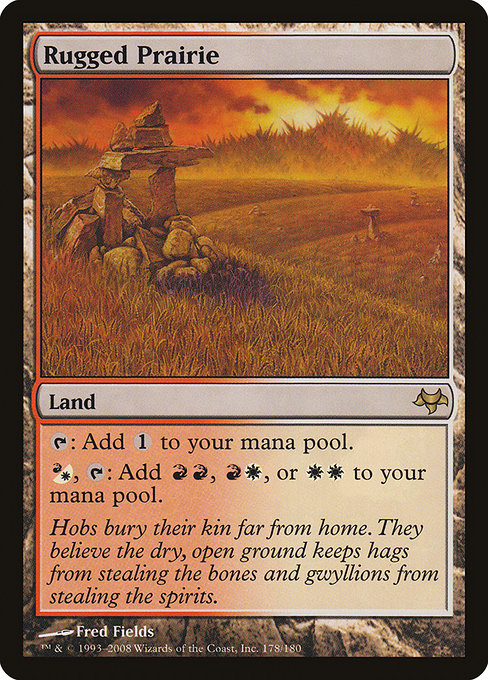 Rugged Prairie - Eventide Rare Card