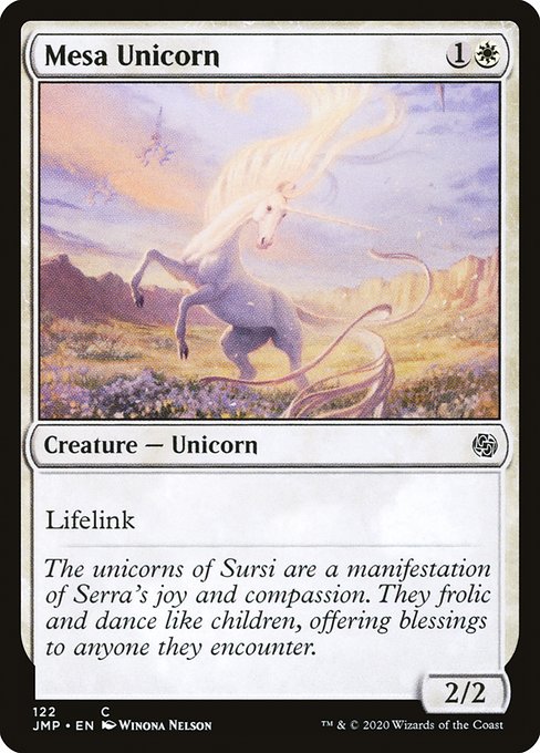 Mesa Unicorn - Jumpstart Common Card