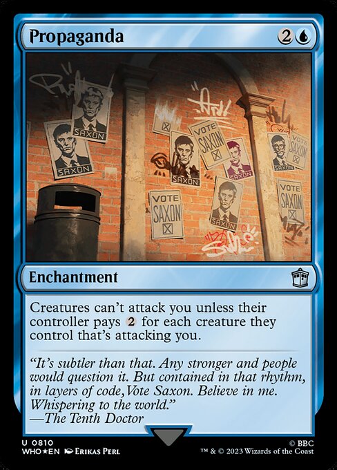 Propaganda - Doctor Who Uncommon Card