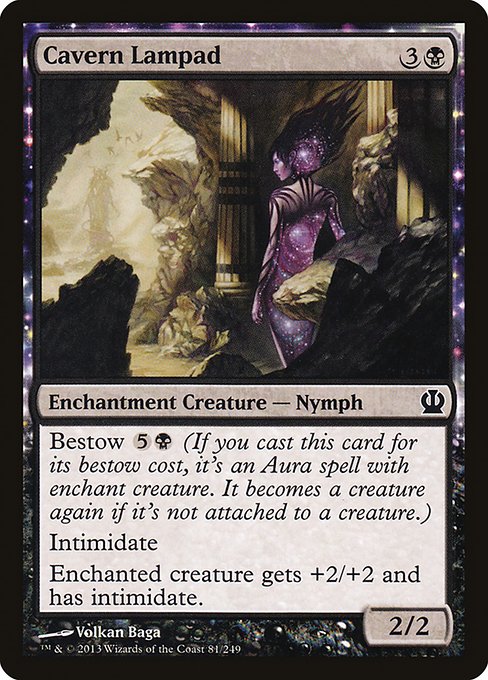 Cavern Lampad - Theros Common Card