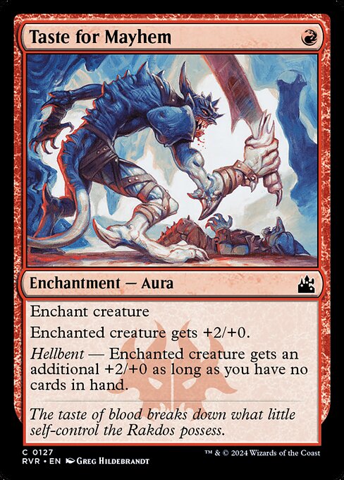 Taste for Mayhem - Ravnica Remastered Common Card