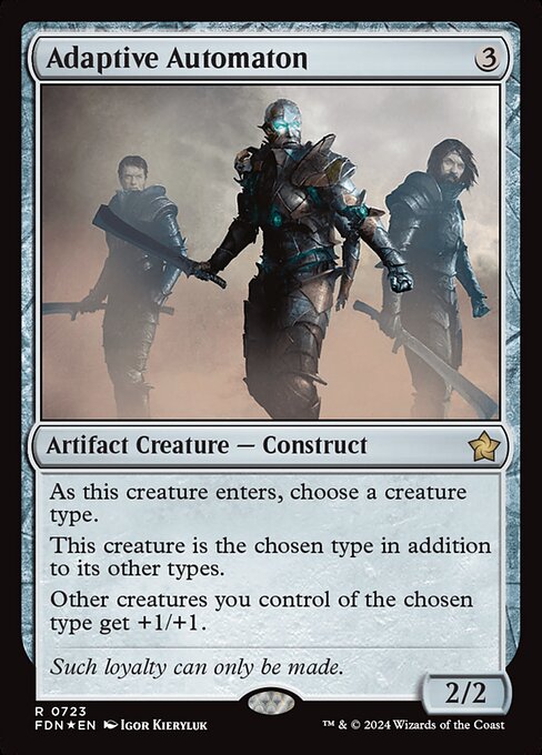 Adaptive Automaton - Foundations Rare Card