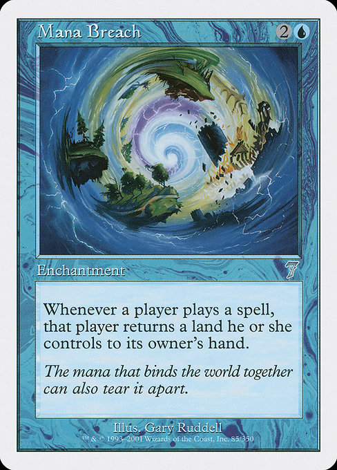 Mana Breach - Seventh Edition Uncommon Card