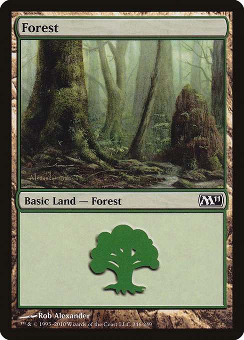 Forest - Magic 2011 Common Card