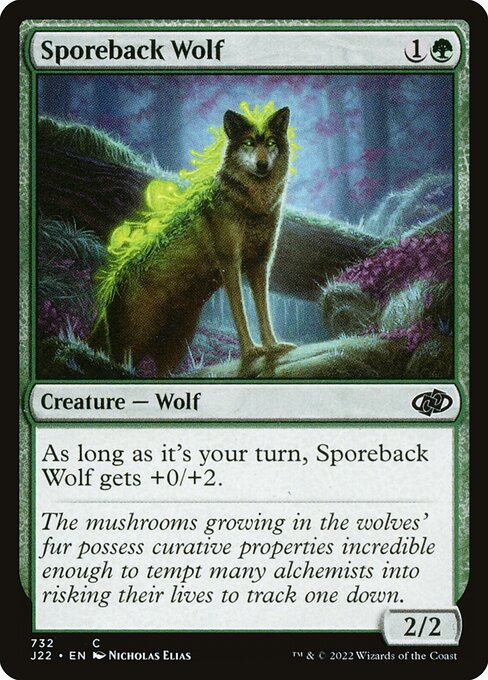 Sporeback Wolf - Jumpstart 2022 Common Card