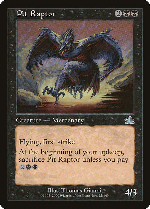Pit Raptor - Prophecy Uncommon Card