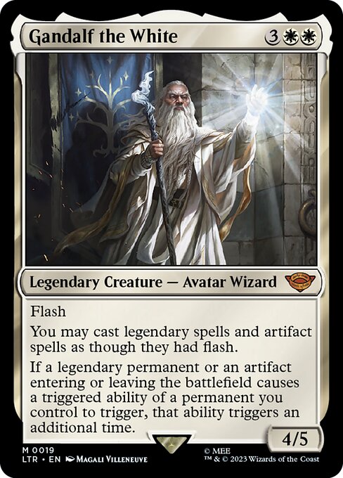 Gandalf the White - The Lord of the Rings: Tales of Middle-earth Mythic Card
