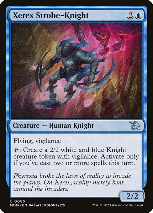 Xerex Strobe-Knight - March of the Machine Uncommon Card