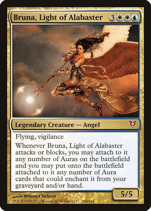 Bruna, Light of Alabaster - Avacyn Restored Mythic Card