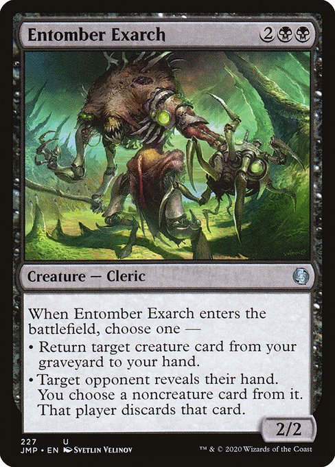 Entomber Exarch - Jumpstart Uncommon Card
