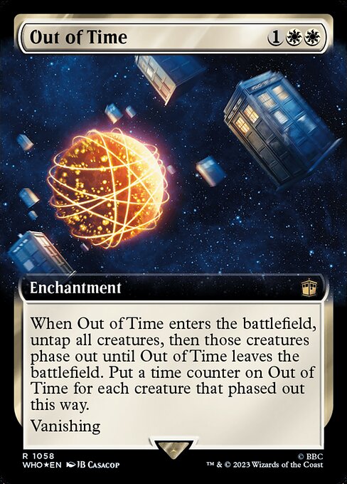 Out of Time - Doctor Who Rare Card