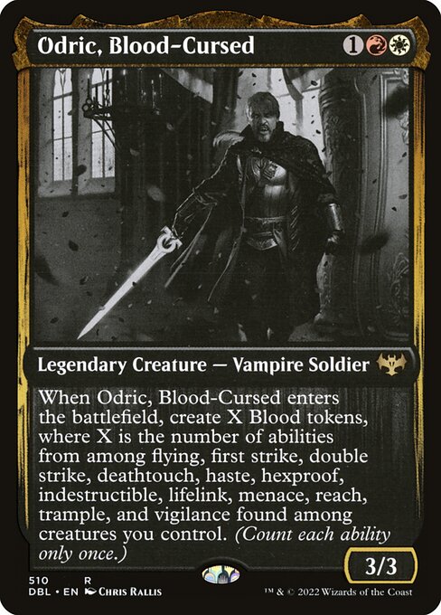 Odric, Blood-Cursed - Innistrad: Double Feature Rare Card
