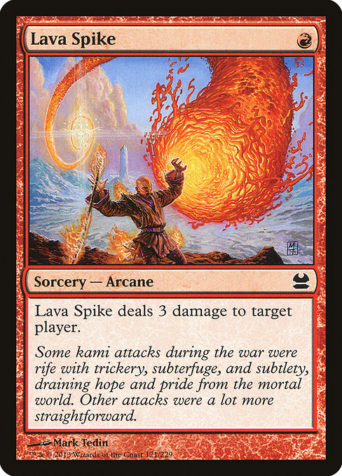 Lava Spike - Modern Masters Common Card