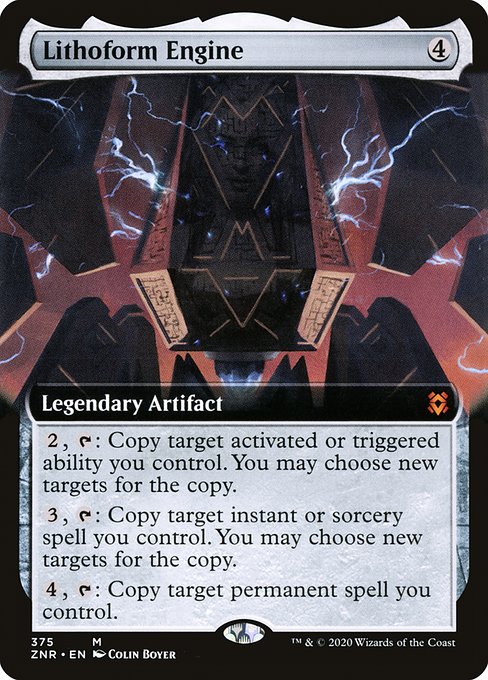 Lithoform Engine - Zendikar Rising Mythic Card