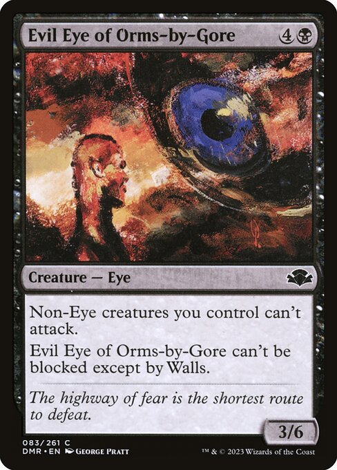 Evil Eye of Orms-by-Gore - Dominaria Remastered Common Card