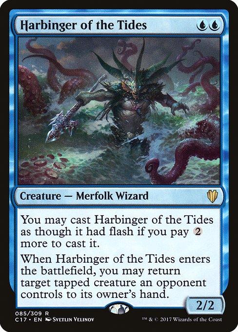 Harbinger of the Tides - Commander 2017 Rare Card