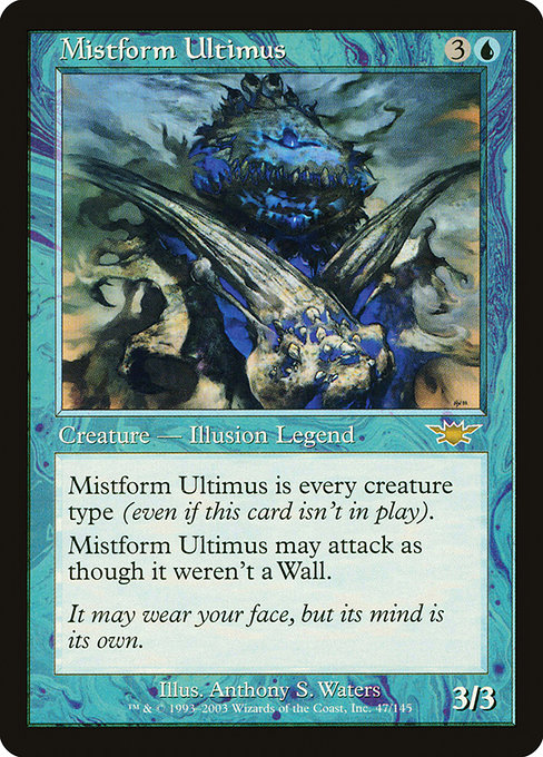 Mistform Ultimus - Legions Rare Card