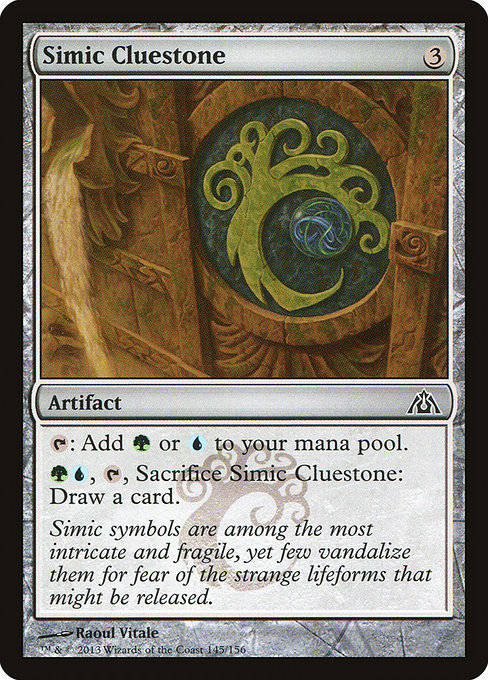 Simic Cluestone - Dragon's Maze Common Card