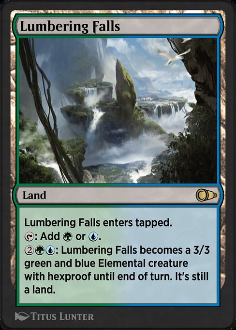Lumbering Falls - Pioneer Masters Rare Card