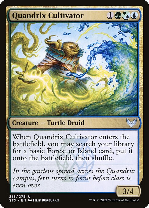 Quandrix Cultivator - Strixhaven: School of Mages Uncommon Card
