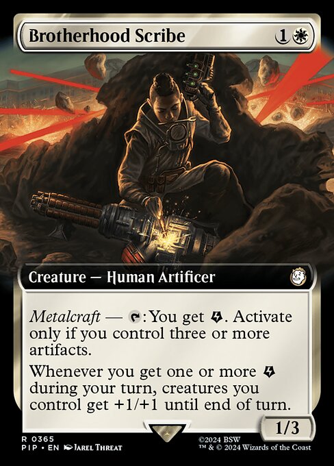 Brotherhood Scribe - Fallout Rare Card