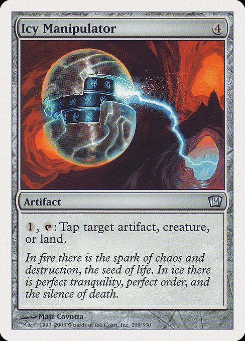 Icy Manipulator - Ninth Edition Uncommon Card