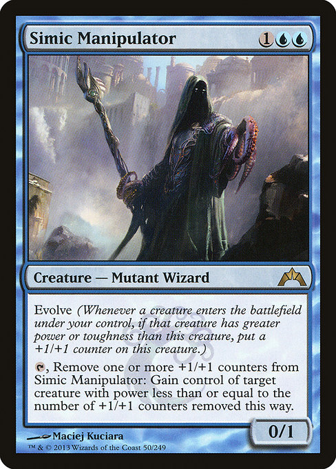 Simic Manipulator - Gatecrash Rare Card