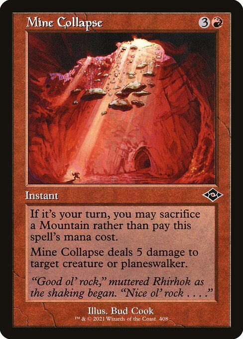 Mine Collapse - Modern Horizons 2 Common Card