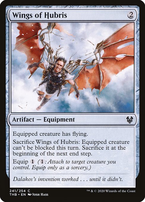 Wings of Hubris - Theros Beyond Death Common Card