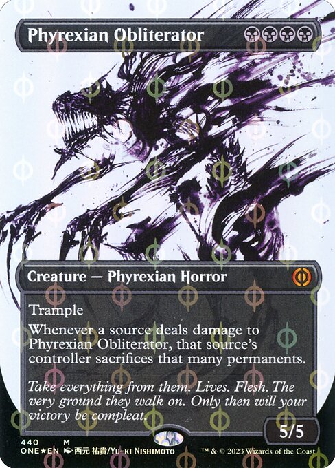 Phyrexian Obliterator - Phyrexia: All Will Be One Mythic Card