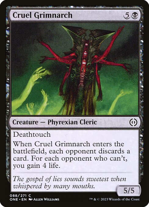 Cruel Grimnarch - Phyrexia: All Will Be One Common Card