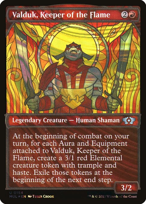 Valduk, Keeper of the Flame - Multiverse Legends Uncommon Card