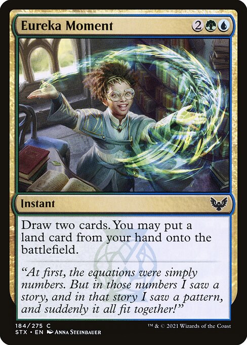 Eureka Moment - Strixhaven: School of Mages Common Card