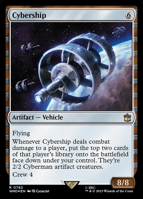 Cybership - Doctor Who Rare Card