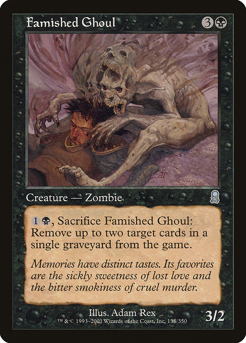 Famished Ghoul - Odyssey Uncommon Card